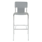 Tabouret bar Dorado, vinyle, base chrome, 30po-2