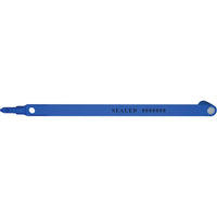 Unifreight Truck Seal - 7 3/4"L - Blue - 1000 Pack-Scellé pour camion