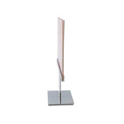 Futech CTS0151 - Support pour enseigne de comptoir, base chromée, 11-1 / 2 "x 11" x 3-1 / 2 ", base chromée, 2 / paquet-Double face