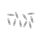 Staples - Trombones géants recouverts de vinyle, noir, paquet de 50-Les trombones en vinyle glissent facilement et ne laissent jamais de marques sur vos documents
