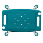 Flash Furniture Chaise réglable de bain et de douche de série D'HERCULES-Teal (DCHY3410LTL)-Cadre en aluminium à l'épreuve de la corrosion à hauteur réglable