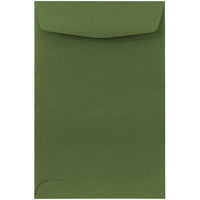 JAM Paper Enveloppes à ouverture au sommet pour catalogue, 6 x 9 po, vert olive, 100/paquet (31287526f)-6 x 9 po
