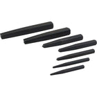 Gray Tools - Ensemble de 7 extracteurs de vis droits-Contient des extracteurs pour vis, avec tailles pour goujons et boulons : 1 1/4 po, 2 3/8 po, 3 7/16 po, 4 1/2 po, 5 5/8 po, 6 3/4 po et 7 7/8 po.