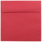 JAM Paper Enveloppes recyclées carrées, 6 1/2 x 6 1/2 (po), 25/paquet, rouge-Dimensions : 6 1/2 haut. x 6 1/2 larg. x 0,1 prof. (po)