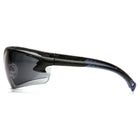 Pyramex – Lunettes de sécurité Venture 3, verres gris, monture noire, 12/paquet-12/paquet