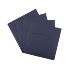 JAM Paper Enveloppes carrées avec fermeture gommée, 8 1/2 x 8 1/2 po, bleu marine, 1000/paquet-Fermeture : gomme