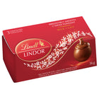 Boîte de 3 truffes Lindor au chocolat au lait Lindt-Recette classique de chocolat au lait Lindt.