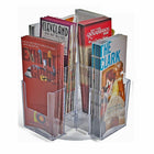 Azar Displays – Présentoir de comptoir rotatif, 8 pochettes (252805)-Présentoir de comptoir