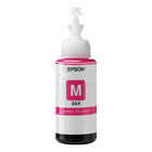 Epson - T664 Bouteille d’encre - Capacité standard - Magenta-Commodité supplémentaire - aller plus longtemps entre les recharges