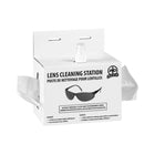 Wasip - Station de nettoyage pour lentilles - (1) nettoyant pour lentilles de 250 ml et 2 boîtes de 300 mouchoirs-La trousse peut être accrochée au mur pour en faciliter le repérage et l’accès