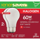 Globe - Ampoules Enersaver A19 à halogène, 43 W, blanc doux, paq./2-Ces ampoules vous économisent de l'argent en vous offrant jusqu'à 33 % d'économies par rapport aux ampoules à incandescence