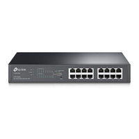 Linksys - Commutateur Gigabit Easy Smart PoE TP-Link 16 ports avec 8 ports PoE+-16 ports RJ45 10/100/1000 Mbit/s