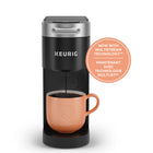 Keurig K-Slim Plus - Cafetière une tasse à la fois pour capsule K-Cup avec et technologie MultiJet - noir-Convient à tous les espaces : moins de 12 cm de largeur, se positionne parfaitement sur votre comptoir.