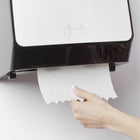 Scott - Distributrice manuelle d’essuie-mains Slimroll - pour essuie-mains Scott Slimroll avec mandrin orange - 12,65 po x 13,02 po x 7,18 po - Blanche-Compatible avec les essuie-mains Scott Slimroll avec mandrin orange.