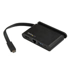 StarTech – Adaptateur multiport HDMI USB-C, 1 x A, 1 x C, Power Delivery 3.0 100 W -Connectez votre portatif USB-C à un écran HDMI 4K grâce à cet adaptateur multiport HDMI USB-C