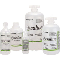 Honeywell - Bouteilles De Solution Saline Pour Douche Oculaire, Bouteille Plein, 4 Oz, paquet de 12-Capacité de la bouteille 4 oz