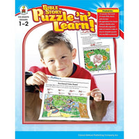 Livre numérique : Bible Story Puzzle 'n' Learn!, 204070-EB, livre chrétien,  1re - 2e année-Vous recevrez deux courriels : le premier confirmant la totalité de votre commande et le second comportant un lien de téléchargement. Vous pourrez utiliser le lien de téléchargement immédiatement ou plus tard, comme vous le voulez.