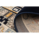 eCarpetGallery Tapis Qashqai Bleu Marine Fonce, Bleu Pale  2'8" x 10'0"-Polypropylene