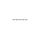Moon Products Stylo à encre tourbillonnante rouge/noir, paquet de 24-Un favori des enseignants