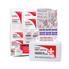 First Aid Central - Trousse de premiers soins règlementaire CSA - Type 1 - Personnelle - Plastique-Emballée dans un boîtier en plastique mural durable avec logo de premiers soins bilingue.