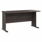 Bush Business Furniture - Bureau d'ordinateur 60 po l Studio A - gris orage-Le bureau d'ordinateur 60 po L x 27 po P x 30 po H offre un design de qualite commerciale avec un style contemporain qui convient parfaitement au divertissement et au travail