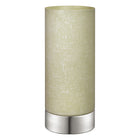 Eglo - Myna lampe de table avec interrupteur tactil - 9" - nickel mat-Lampe de table