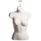 Eddie's - Formes de chemises suspendues féminines - PVC - Blanc - Paquet de 2 (155729-2)-Matériau PVC