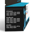 HP 63 Cartouche d'encre tricolore d'origine (F6U61AN)-Cartouches HP 63 également compatibles avec : HP ENVY 4512, 4513, 4520, 4522, 4523, 4524, HP OfficeJet 3830, 3831, 3833, 4650, 4652, 4654, 4655