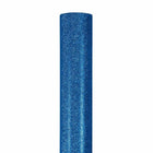  JAM Paper -  Papier d'emballage cadeau pailleté - 11,5 pieds carrés - Bleu royal scintillant - Vendu à l'unité-La superficie parfaite pour emballer rapidement et facilement vos cadeaux