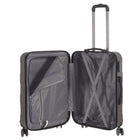 Nicci - 24" Valise de taille moyenne  Deco - Gris-Serrure à combinaison intégrée de haute qualité sur toutes les tailles
