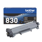 Brother - authentique TN830 Cartouche de toner noir à rendement standard-Compatibilité assurée. La seule marque de toner recommandée pour les imprimantes et les appareils multifonctions monochromes de Brother. Cette cartouche de toner à rendement standard produit environ 1 200 pages