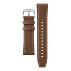 HUAWEI Bracelet de cuir de veau classique pour les montres GT 2/GT 2 Pro/GT 3 Série 46mm et Watch 3 Pro Série - brun foncé-Une toute nouvelle conception qui comporte des tiges à ressort, ce qui vous permet de monter et de démonter le bracelet en un instant et sans outil.