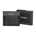 Club Rochelier - Porte-cartes et portefeuille à rabat - Noir-1 poche à soufflet
