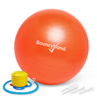 Bouncyband Balle d'équilibre, 65cm, Orange-Non-roll away weighted balance ball offers a flexible chair for school and home