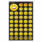 TREND enterprises, Inc. -  Autocollants Emoji Cheer SuperShapes, grands-Autocollants décoratifs pour la motivation des élèves, activités de bricolage et le suivi des progrès.