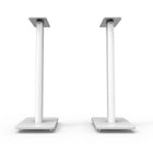 Kanto – Supports sur pied élevés pour haut-parleurs étagères, 26 po, blanc SP26PLW-Le rembourrage en mousse aide à réduire les vibrations et à améliorer la qualité générale du son