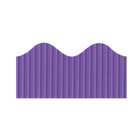 Pacon - Bordure décorative Bordette 2 1/4 po x 50 pi, violet foncé, 6/paquet (PAC37046)-Violet foncé