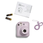 FujiFilm - Appareil instantané Instax Mini 12 - Violet lilas-Contrôle automatique de l'exposition et du flash