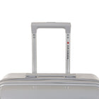 Air Canada - Valise rigide à roulettes pivotantes de 24 po Optimum Collection - Gris clair-Protections latérales pour les pieds en caoutchouc