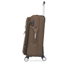 TUCCI Italy - MENORI Valise à roulettes 20 po - Marron-Intérieur de luxe