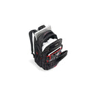 Samsonite – Sac à dos Tectonic Perfect Fit pour ordinateur portable, de 17 po, noir/rouge-Contrôle facilité