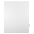 Mark Maker – Onglets séparateurs juridiques blancs, 1/25 onglets, format lettre, sans trous, numéro 95, 25/paquet-Onglets séparateurs blancs, 1/25 onglets