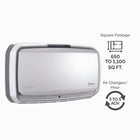 Purificateur d’air Fellowes AeraMax Pro AM 4, inox-Le seul purificateur d’air qui réagit automatiquement au taux d’occupation et au niveau de qualité de l’air.