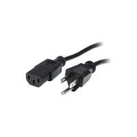 StarTech Câble dâââ€š¬ââ€ž¢alimentation PXT10112 de 12 pi-La prise NEMA 5-15 (Amérique du Nord) et les ports d’alimentation IEC 60320 C13 facilitent la connexion entre votre appareil et une source d’alimentation