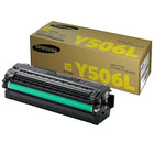 Samsung - Cartouche CLT-Y506L jaune, haut rendement (7979DY)-3500 pages