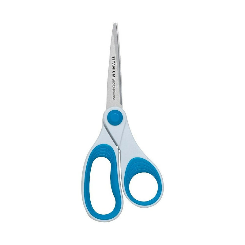 Ciseaux Titane Scotch Non-Adhérents 20 Cm - Garantie à Vie - Coupe Précise Et Confortable