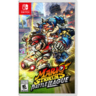 Mario Strikers Battle League pour Nintendo Switch-Battle League pour la Nintendo Switch est un jeu de sport avec un gameplay de style footballistique avec cinq joueurs dans chaque équipe