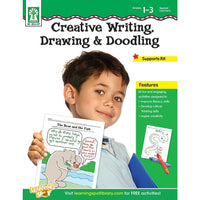 Livre numérique : Key Education - Creative Writing, Drawing, & Doodling, 804107-EB, 1re à 3e année-Vous recevrez deux courriels : le premier confirmant la totalité de votre commande et le second comportant un lien de téléchargement. Vous pourrez utiliser le lien de téléchargement immédiatement ou plus tard, comme vous le voulez.