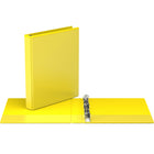 Davis Group Super offre Easyview, Reliure View à anneaux ronds 1 po, personnalisable, paquet de 6 - Jaune-1 po