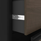 Bestar Connexion Classeur latéral 30“ - Antigua & Noir-Tiroirs sur coulisseaux à roulement à billes